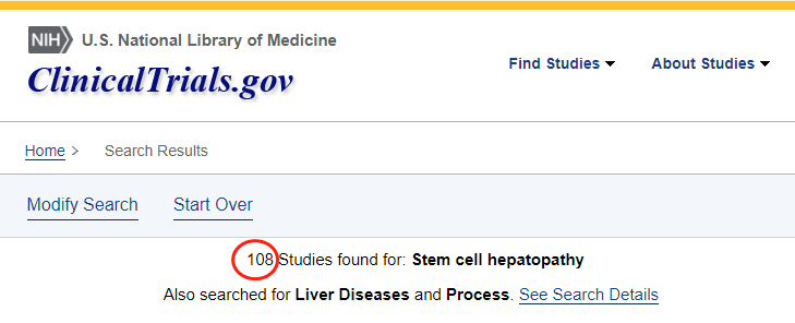 干細胞治療肝病的臨床試驗數(shù)量 干細胞治療肝病的臨床試驗數(shù)量