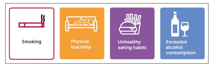 行為風(fēng)險(xiǎn)因素(可以改變)