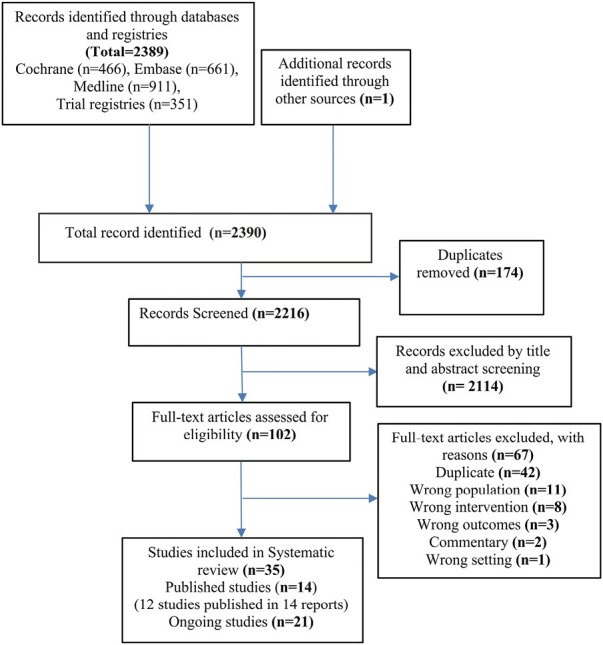 圖1：研究流程圖概述了搜索結(jié)果和過(guò)濾過(guò)程的階段