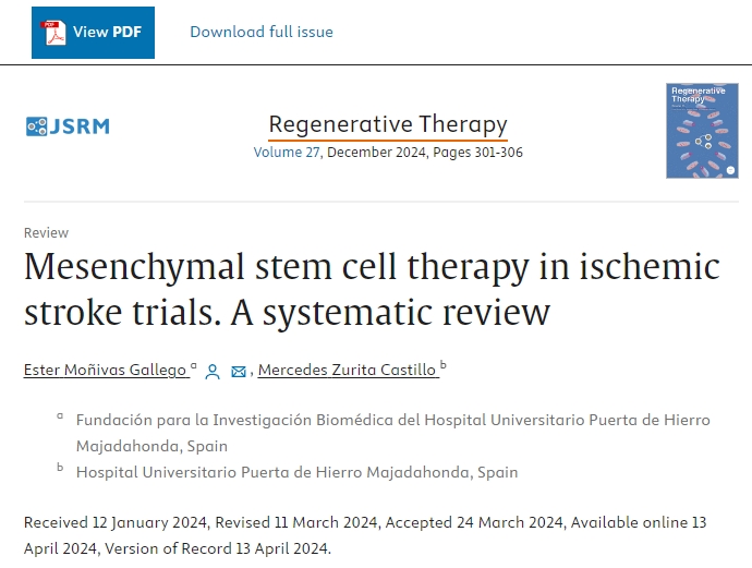間充質(zhì)干細胞治療缺血性中風(fēng)的臨床試驗:系統(tǒng)回顧 間充質(zhì)干細胞治療缺血性中風(fēng)的臨床試驗:系統(tǒng)回顧