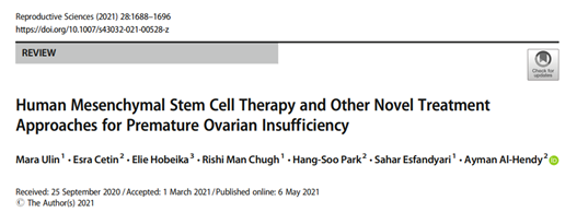 2021年干細(xì)胞治療卵巢早衰臨床案例 2021年干細(xì)胞治療卵巢早衰臨床案例