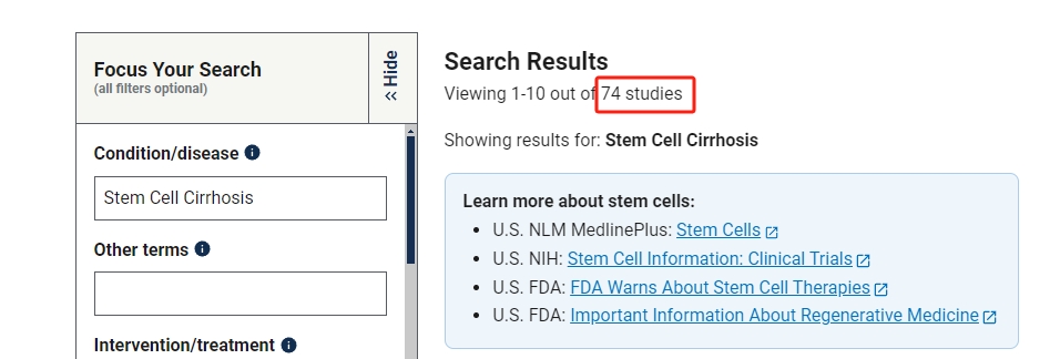 干細(xì)胞治療肝硬化的臨床研究進(jìn)展 干細(xì)胞治療肝硬化的臨床研究進(jìn)展