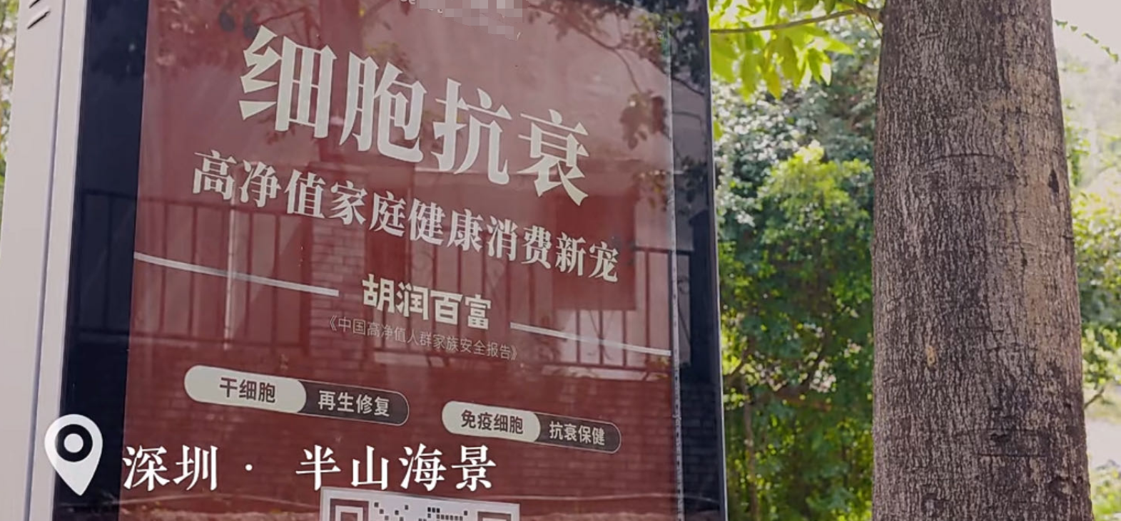 深圳擴大開放：別墅區(qū)細胞抗衰廣告風靡，高凈值家庭健康新寵登場！