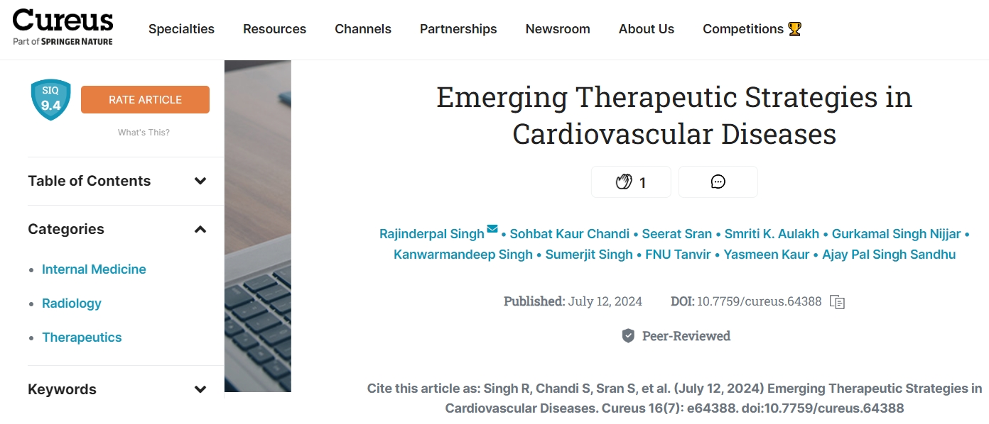 （心血管疾病的新興治療策略）