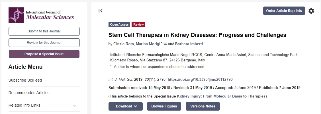 腎臟疾病的干細(xì)胞治療：進(jìn)展與挑戰(zhàn)