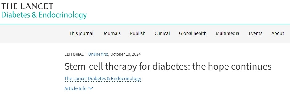 干細(xì)胞療法治療糖尿?。合Ｍ栽诶^續(xù)