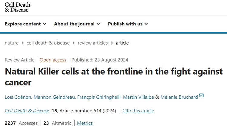 NK細(xì)胞在對(duì)抗癌癥的第一線