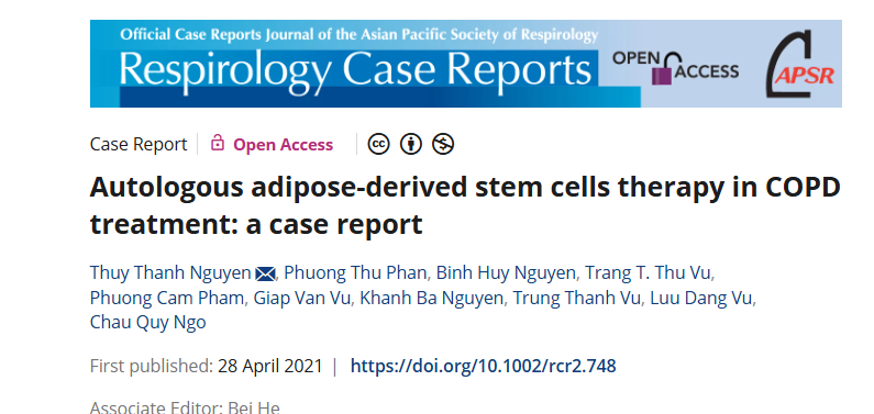 自體脂肪干細(xì)胞療法治療慢性阻塞性肺病：一例病例報(bào)告