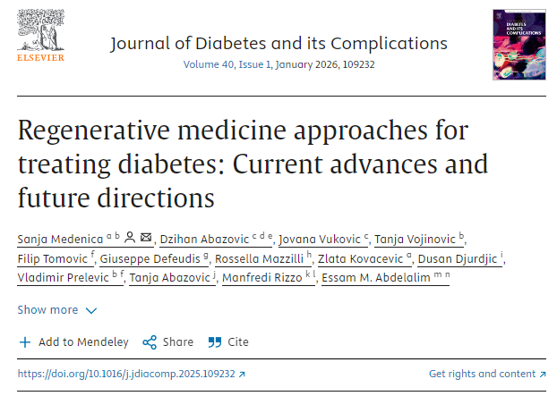再生醫(yī)學(xué)在糖尿病治療中的應(yīng)用：當(dāng)前進(jìn)展與未來方向