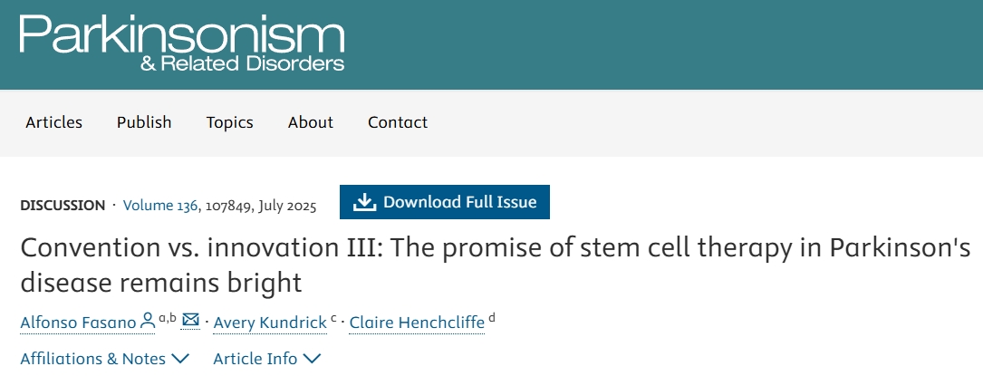 干細(xì)胞治療帕金森病:傳統(tǒng)療法 vs 創(chuàng)新突破 | 頂尖學(xué)者解析爭(zhēng)議路徑與臨床曙光 干細(xì)胞治療帕金森?。簜鹘y(tǒng)療法 vs 創(chuàng)新突破 | 頂尖學(xué)者解析爭(zhēng)議路徑與臨床曙光