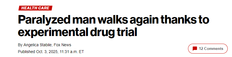 癱瘓男子因?qū)嶒炐运幬镌囼灦匦滦凶? class=