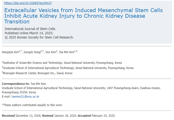 誘導(dǎo)間充質(zhì)干細胞的細胞外囊泡抑制急性腎損傷向慢性腎病的轉(zhuǎn)變 誘導(dǎo)間充質(zhì)干細胞的細胞外囊泡抑制急性腎損傷向慢性腎病的轉(zhuǎn)變