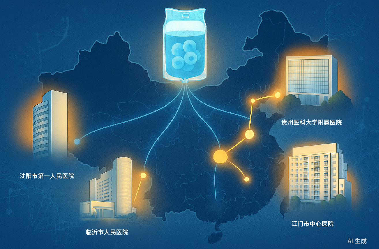 干細(xì)胞治療腦卒中又新增4家三甲醫(yī)院參與2期臨床——臨沂、沈陽、貴州、江門啟動