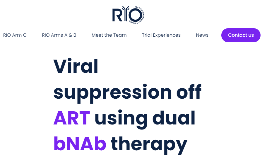 使用雙重廣譜中和抗體療法在停止抗逆轉(zhuǎn)錄病毒治療后實(shí)現(xiàn)病毒抑制