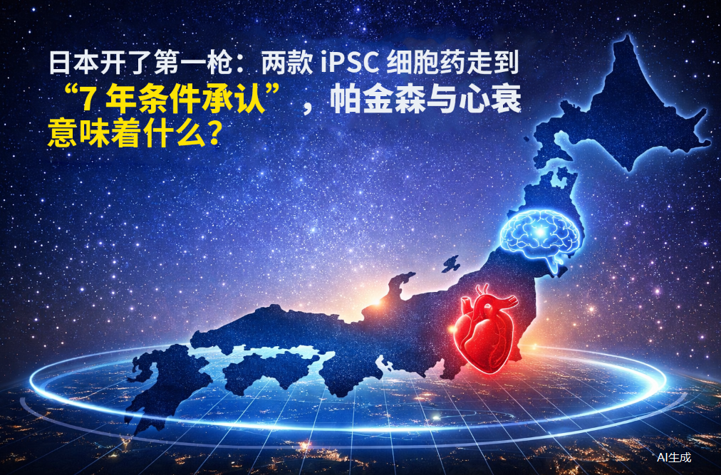 全球首款！兩款干細胞療法獲批日本，用于心衰和帕金森病
